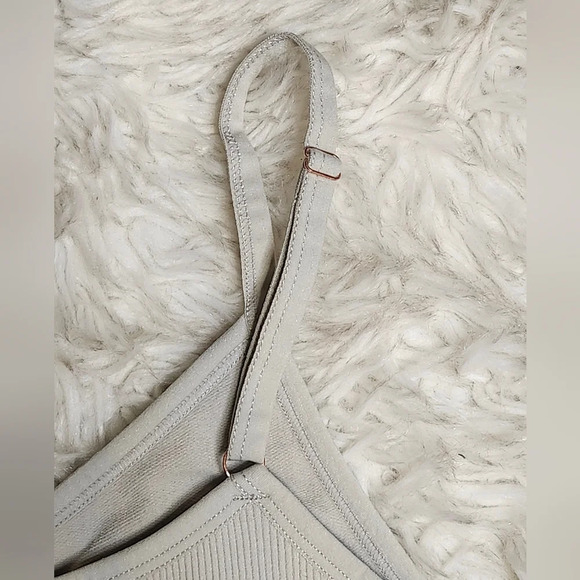 Spiritual Gangster Cropped Cami Ash Grey XS/S - Picture 6 of 7